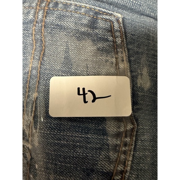 Polo Ralph Lauren Jeans Mens 38x30 Blue Denim Straight Leg 100% Cotton - Picture 7 of 7